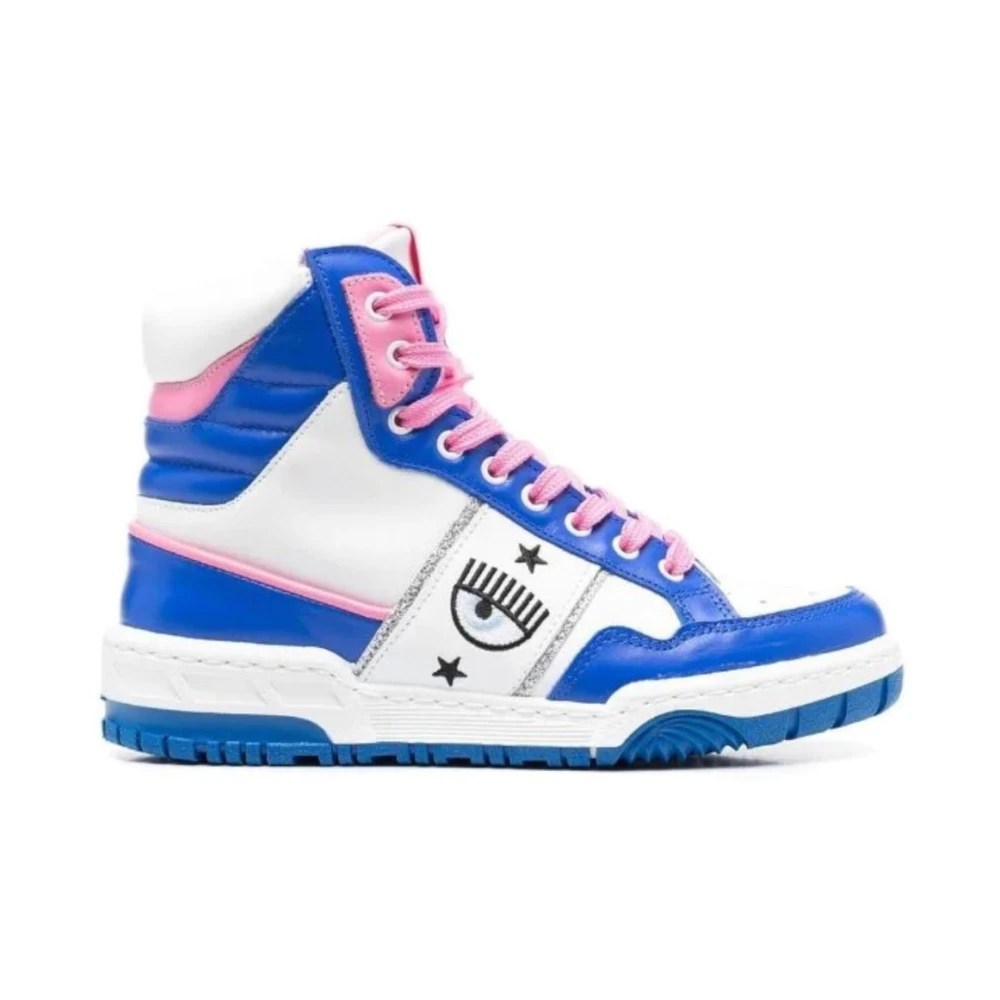 Chiara Ferragni Collection Lage Top Sneakers Dames Schoenen Blauw