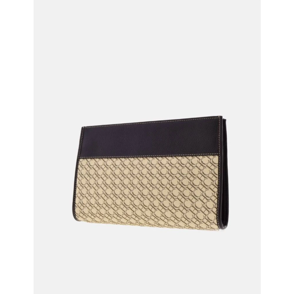 Carolina Herrera Gouden Initialen Insignia Clutch Multicolor Dames