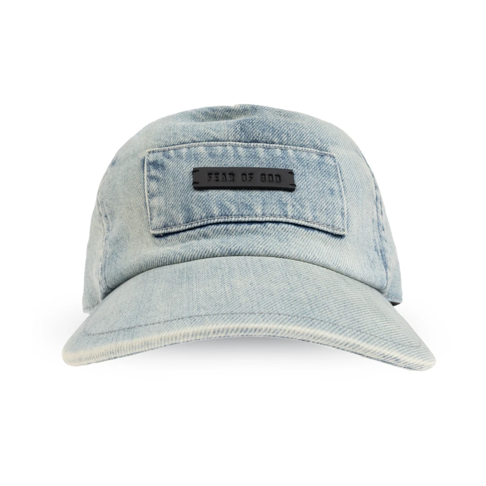 Fear Of God Baseball Cap Blue Heren