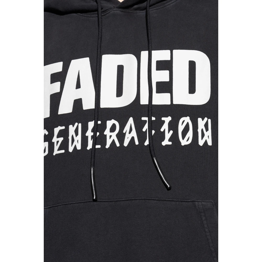 44 Label Group Gedrukte sweatshirt Black Heren