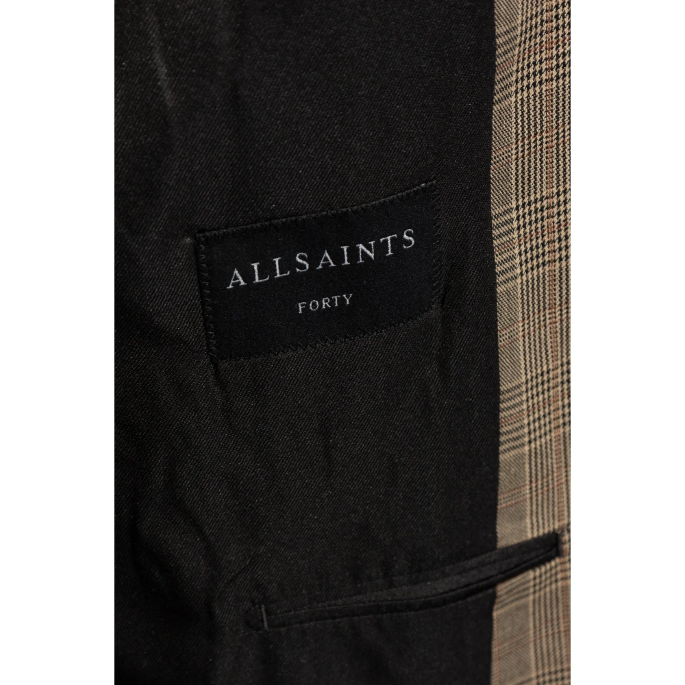 AllSaints Blazer 'Maffrett' Beige Heren