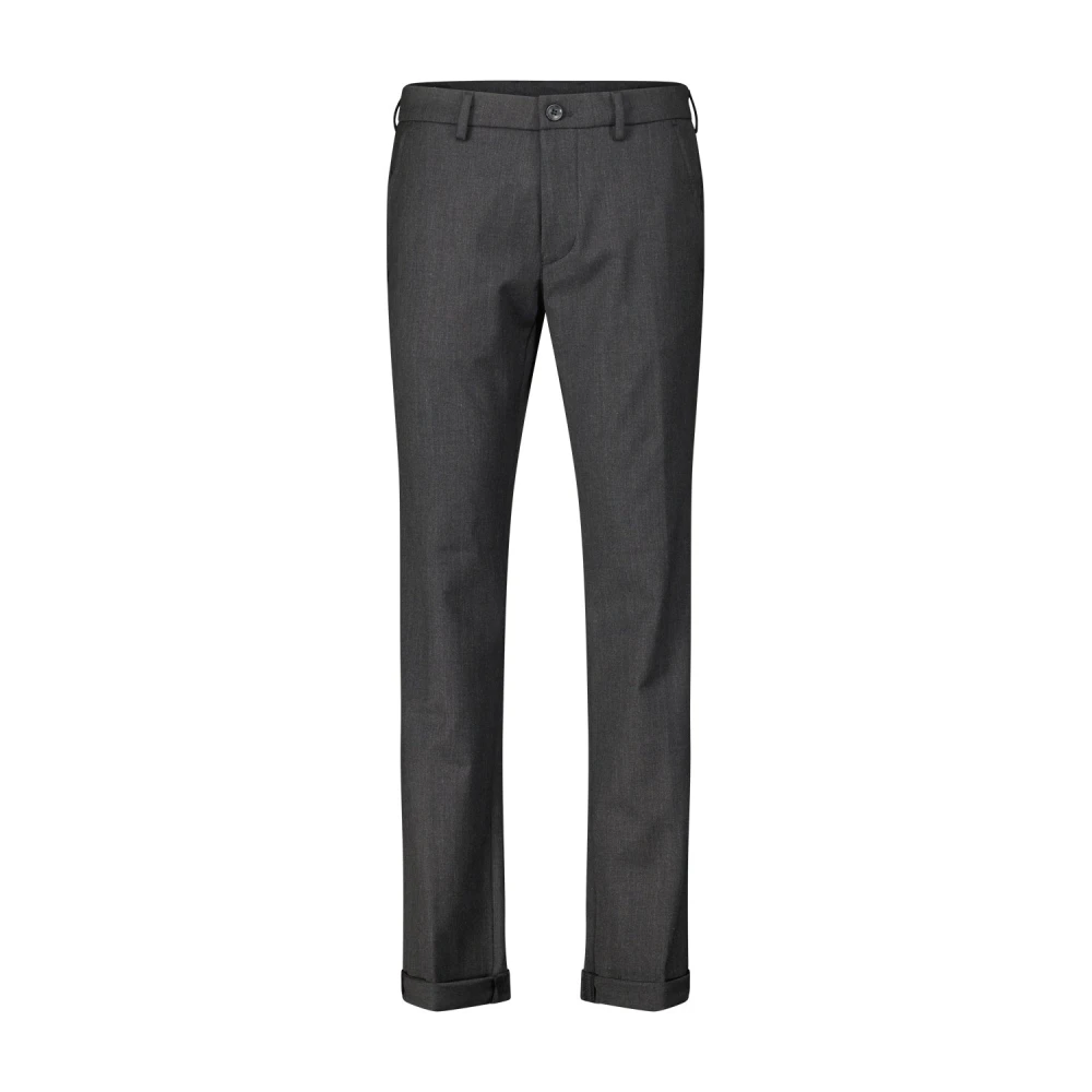 Mason's Klassieke wollen broek Gray Heren