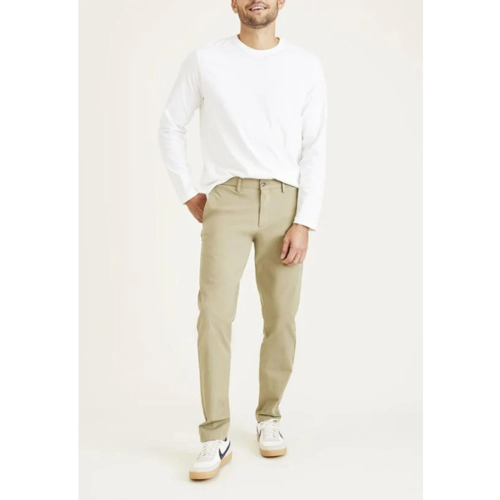 Dockers Smart Flex Alpha Herenbroek Beige Heren