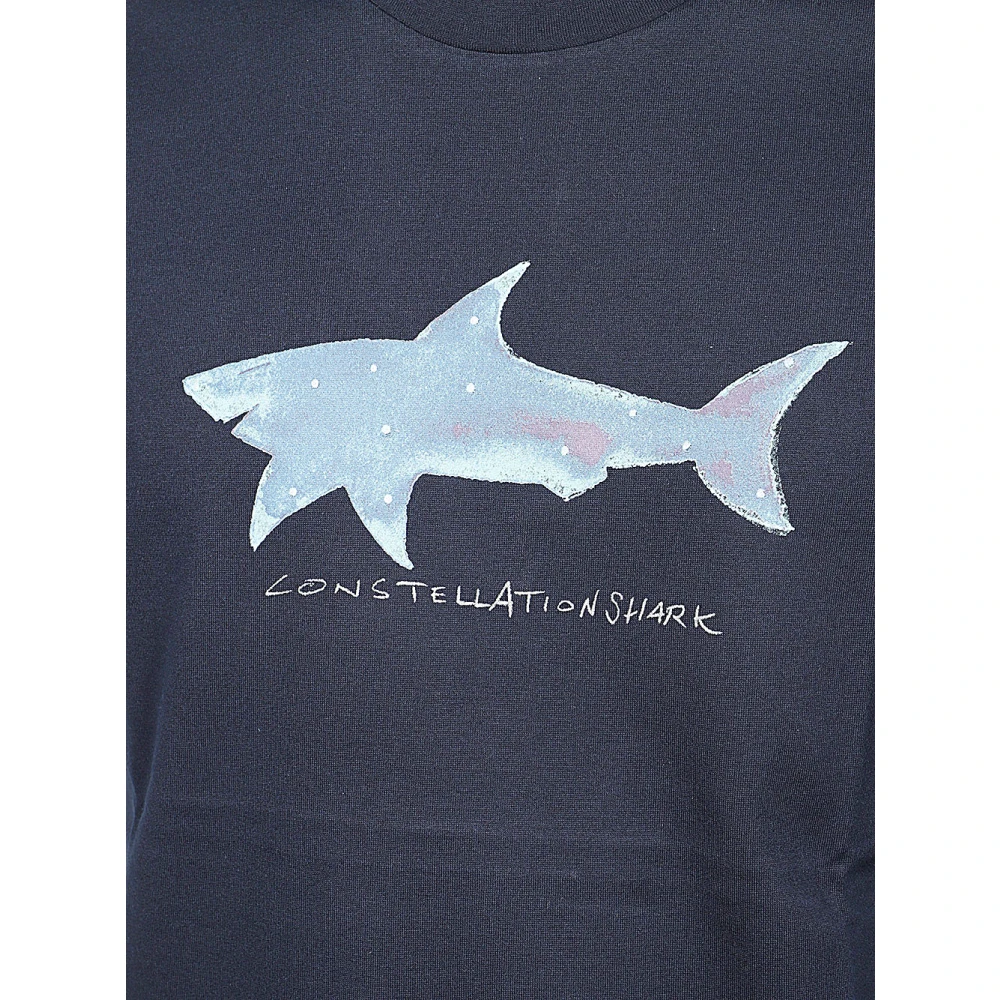 PAUL & SHARK T-Shirts Blue Heren