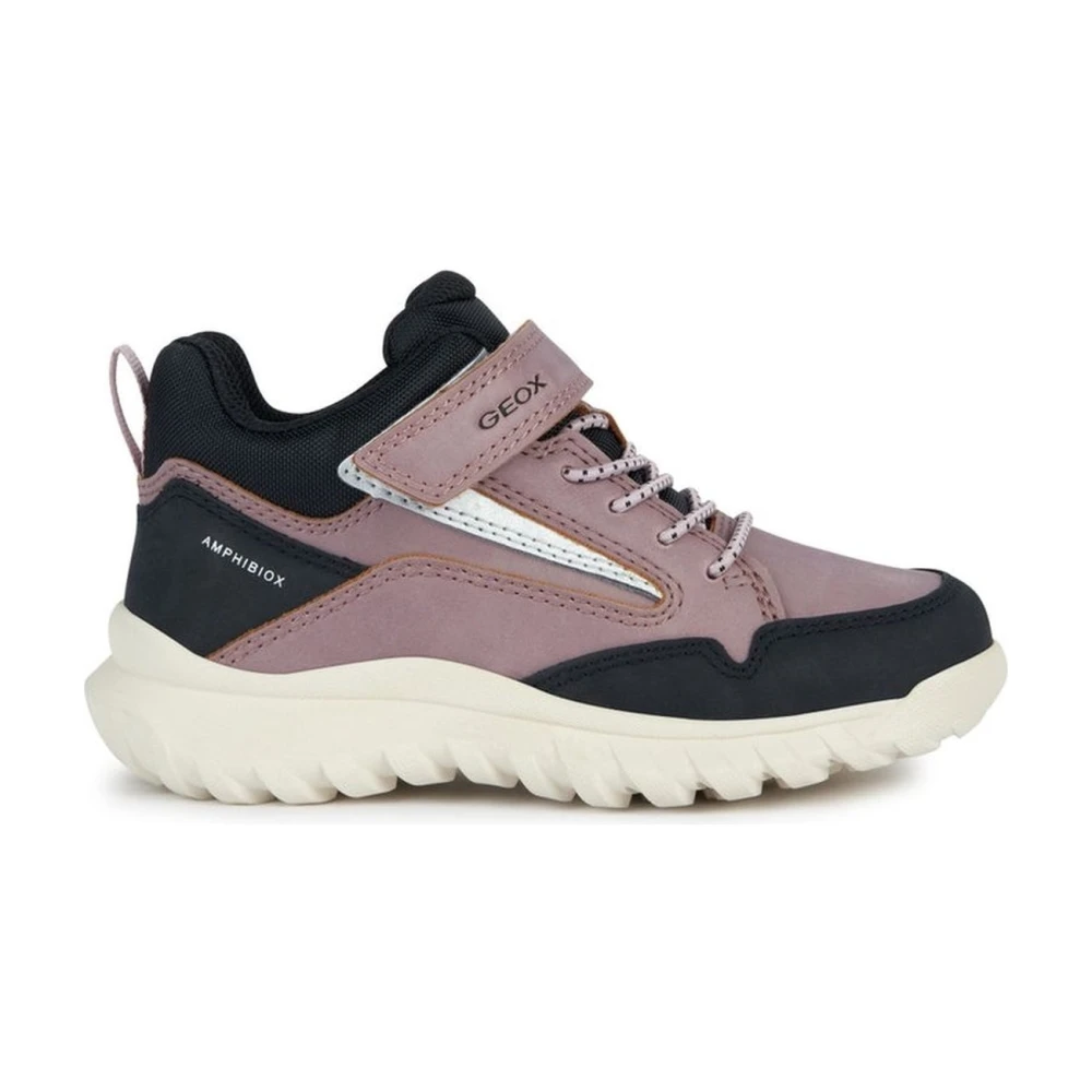 Geox Girls Pink Boots,, Simbyos B Abx Boots Size 38 Eu