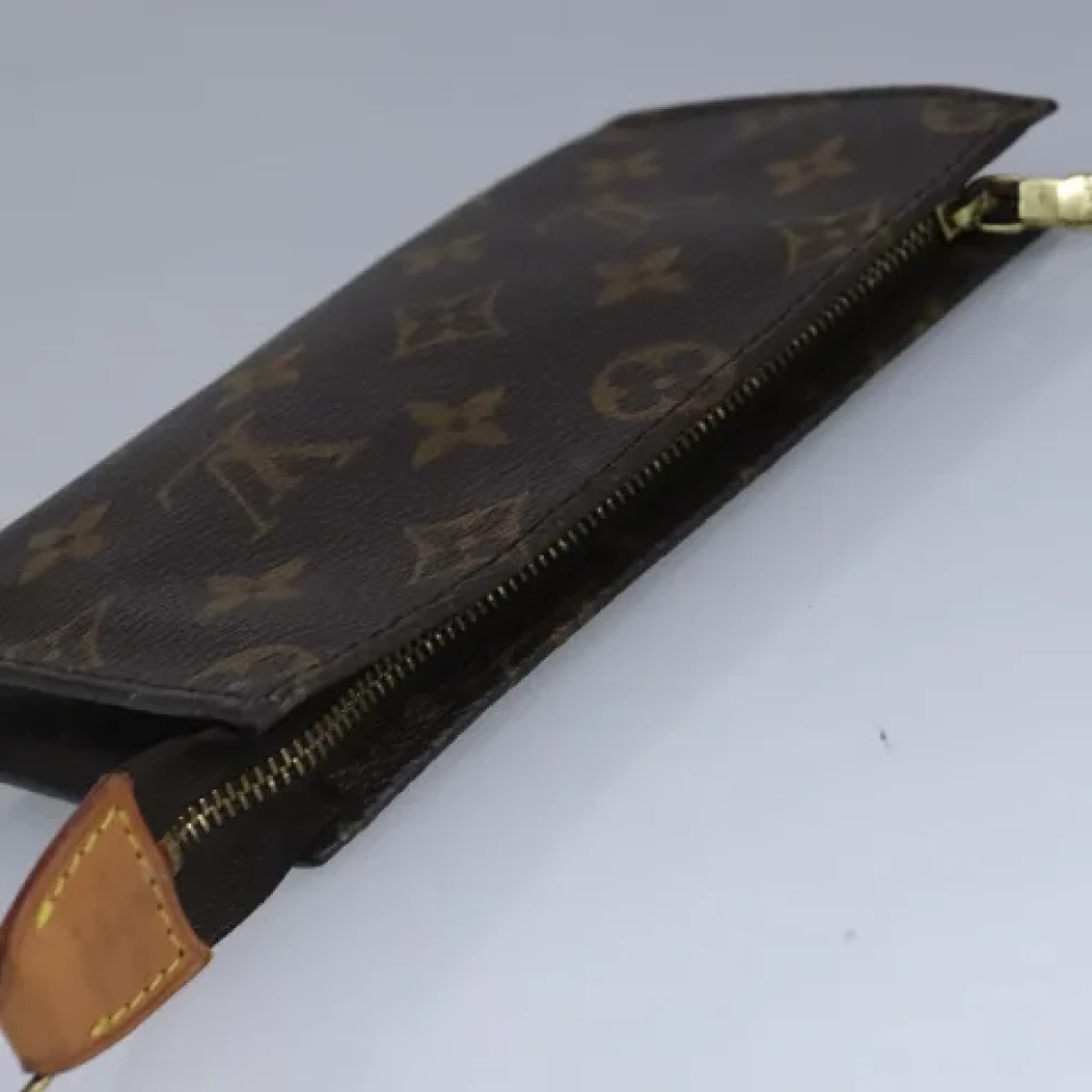 Louis Vuitton Vintage Pre-owned Canvas pouches Brown Dames
