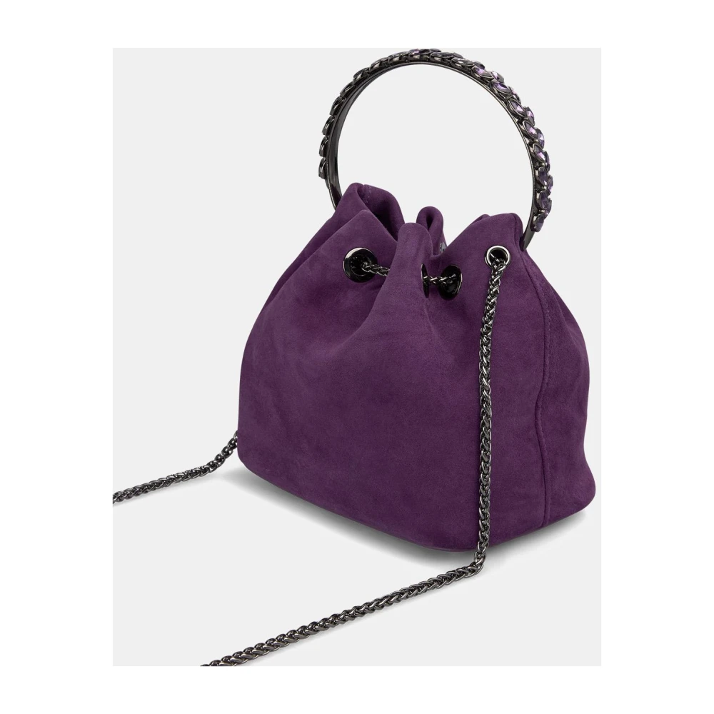 Alma en Pena Emmer tas hanger detail Purple Dames
