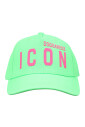 chapeau-vert-neon-avec-logo-fuchsia