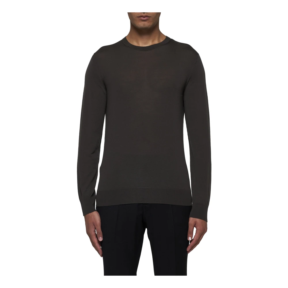 Ermenegildo Zegna Stijlvolle Sweaters Collectie Gray Heren