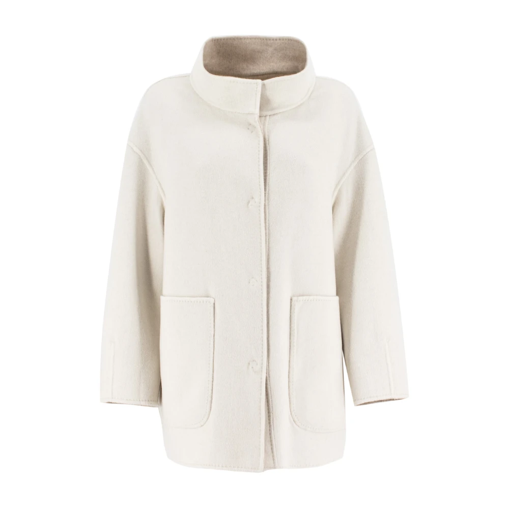 Moorer 3-in-1 Omkeerbare Dons Winterjas Beige Dames