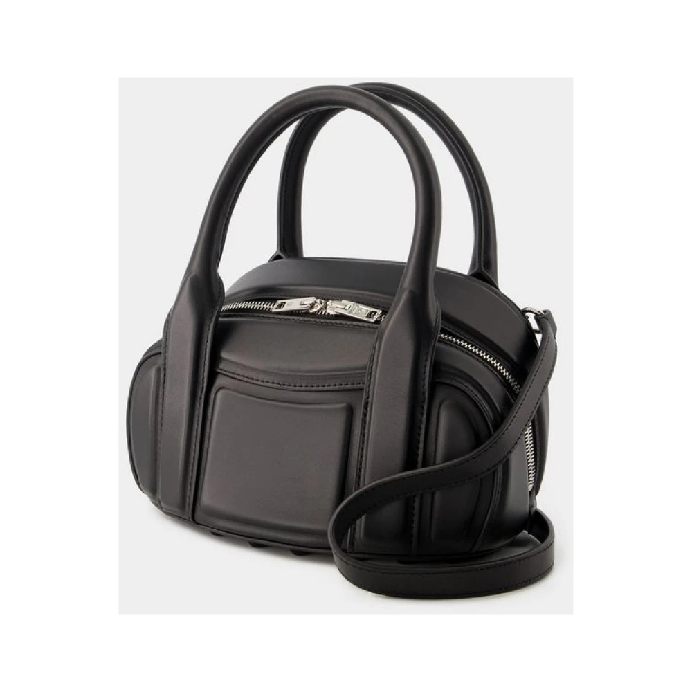 alexander wang Roc Kleine Schoudertas Leer Zwart Black Dames