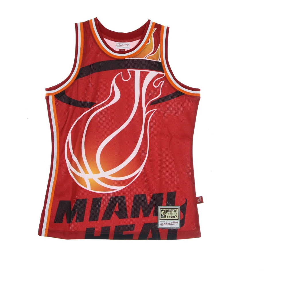 Mitchell & Ness Men's Multicolor Training, S, Miami Heat Basketball Tank Top