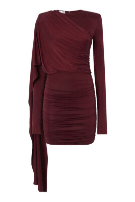 rouge-noir-draped-mini-dress