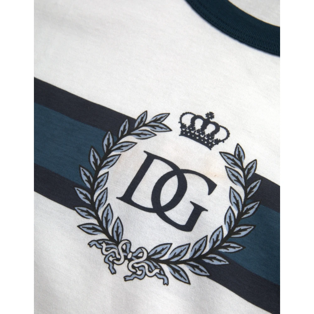 Dolce & Gabbana Logo Print Kortemouw T-shirt Multicolor Heren