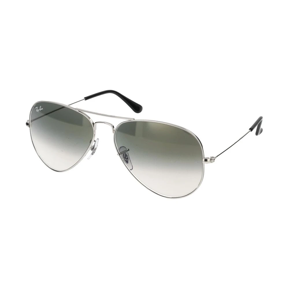 Ray-Ban , Sunglasses, Male, Gray, 58 Mm, Aviator Sunglasses Metal Crystal Style - Image 11
