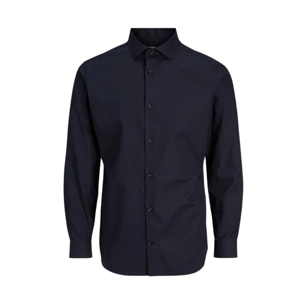 Jack & Jones Schwarz Businesshemd Parker Shirt In Black - Bild 9