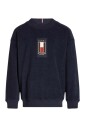 pull-enfant-bleu-effet-eponge