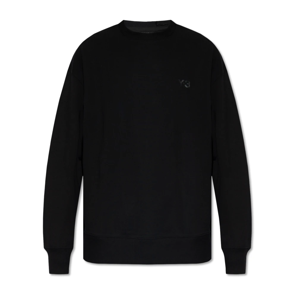 Y-3 Sweatshirt met logo Black Heren