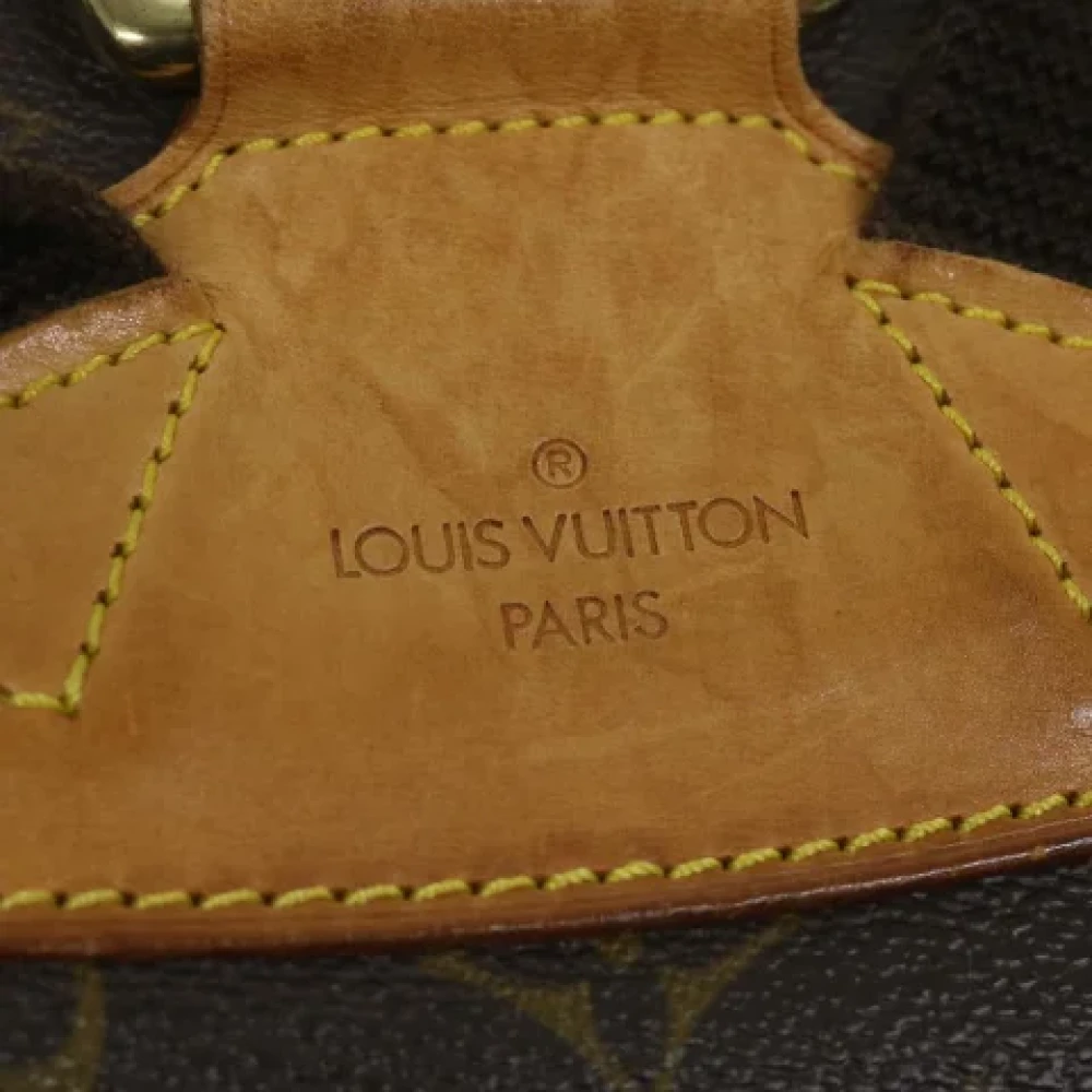 Louis Vuitton Vintage Pre-owned Canvas backpacks Brown Dames