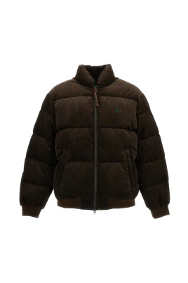 Corduroy Down Puffer Jacket