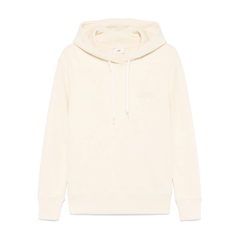 Autry Beige Hoodie Lange Mouwen Beige Dames