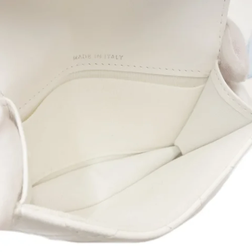 Chanel Vintage Pre-owned Leather wallets White Dames