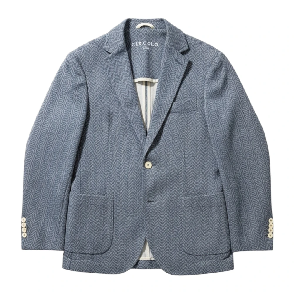 Circolo 1901 Men's Blue Bluna Jacket - Blazers - Xl - Jackets