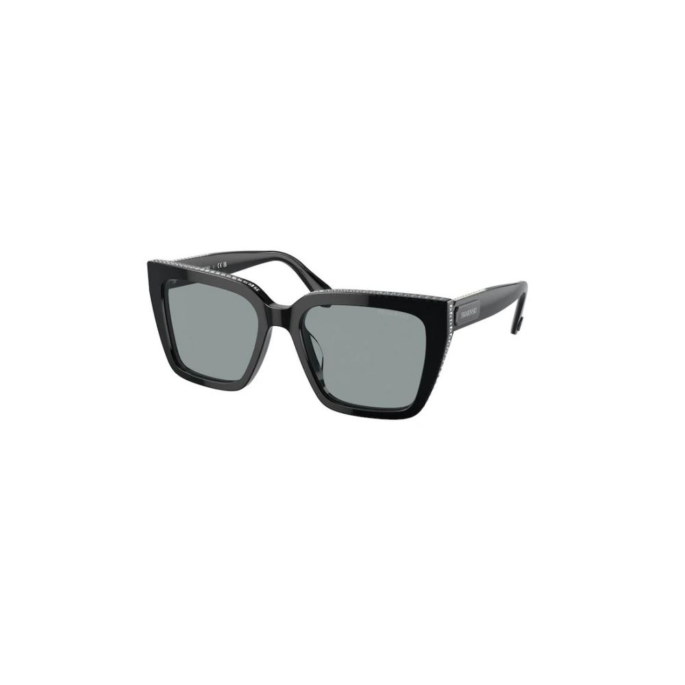 Swarovski Unisex Black Sunglasses, 54 Mm, Authentic Glasses With Top-Notch Service