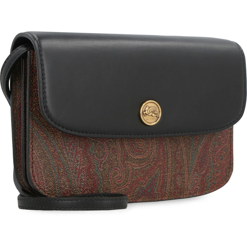 ETRO Paisley Print Crossbody Tas Black Dames