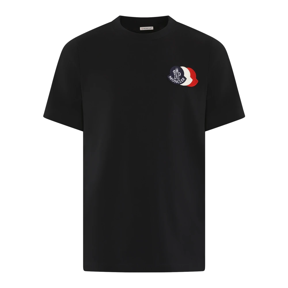 Moncler Men's Blue Short Sleeve T-Shirt