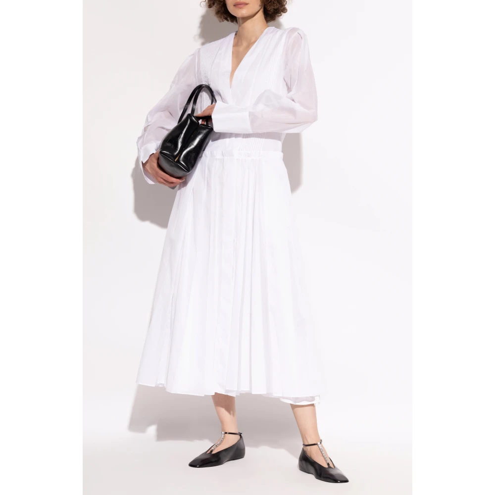 Jil Sander Overhemdjurk White Dames