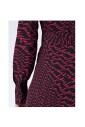 georgette-polyester-jurk-in-zwart-en-fuchsia