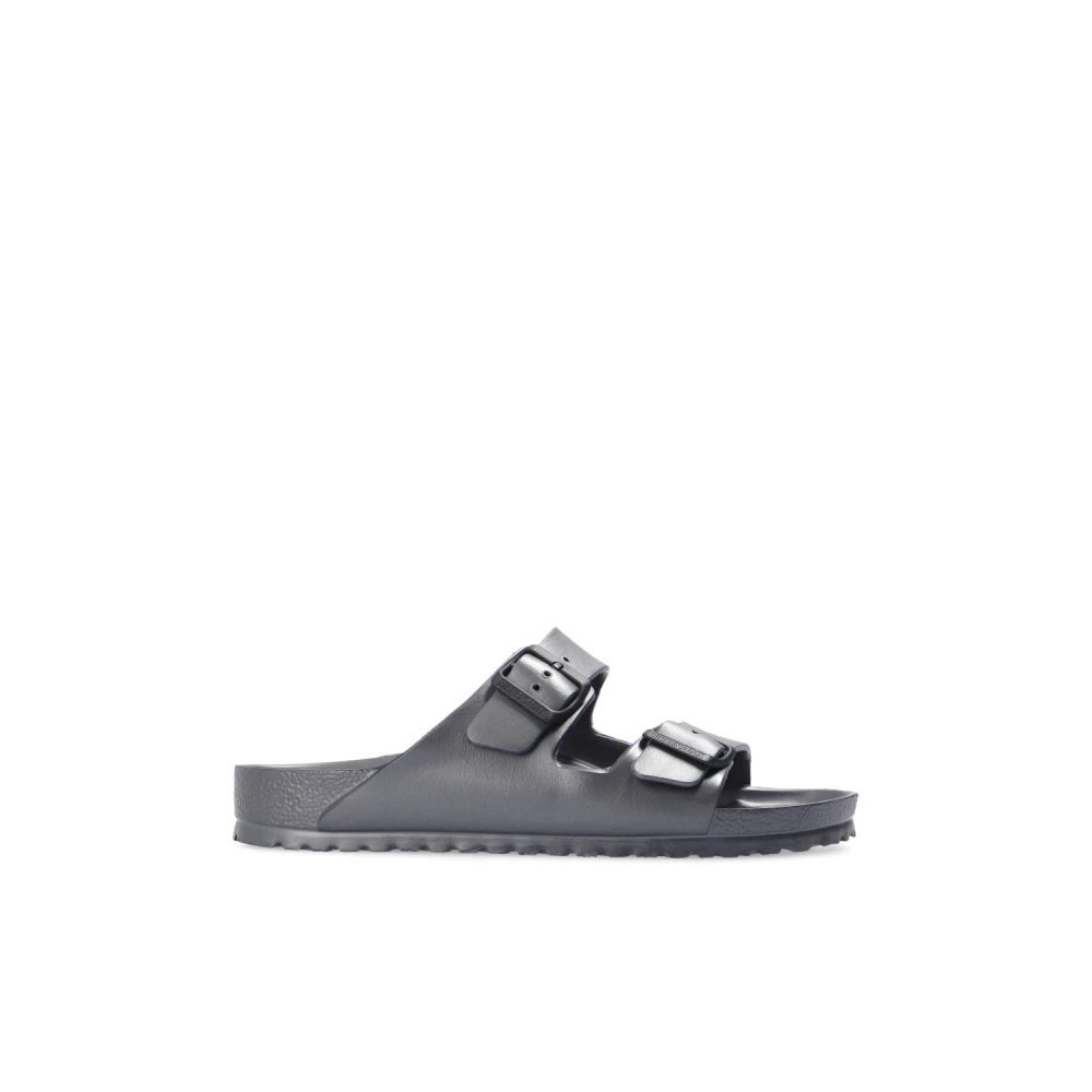 Birkenstock Men's Gray Sliders, 9 Uk, Arizona Eva Slides