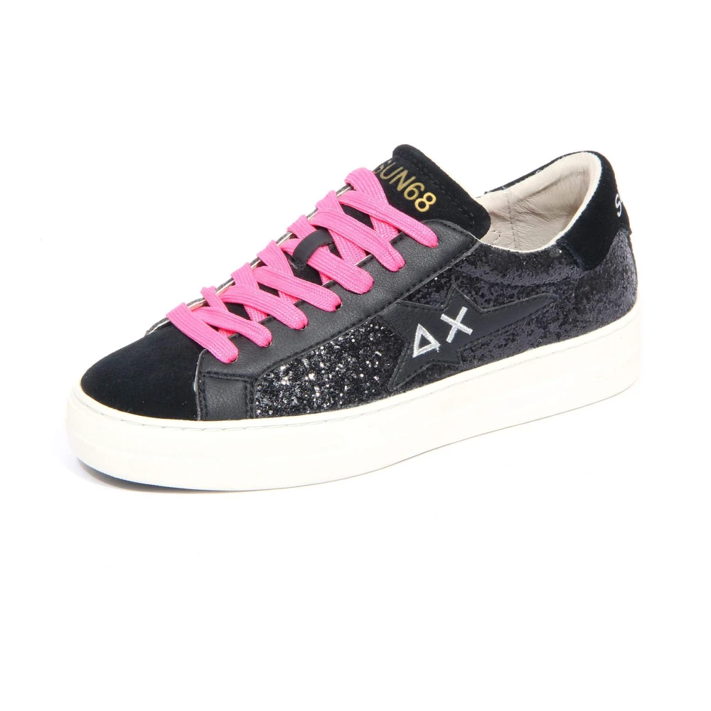 Sun68 Glitter Betty Schoenen in Dames Schoenen Zwart