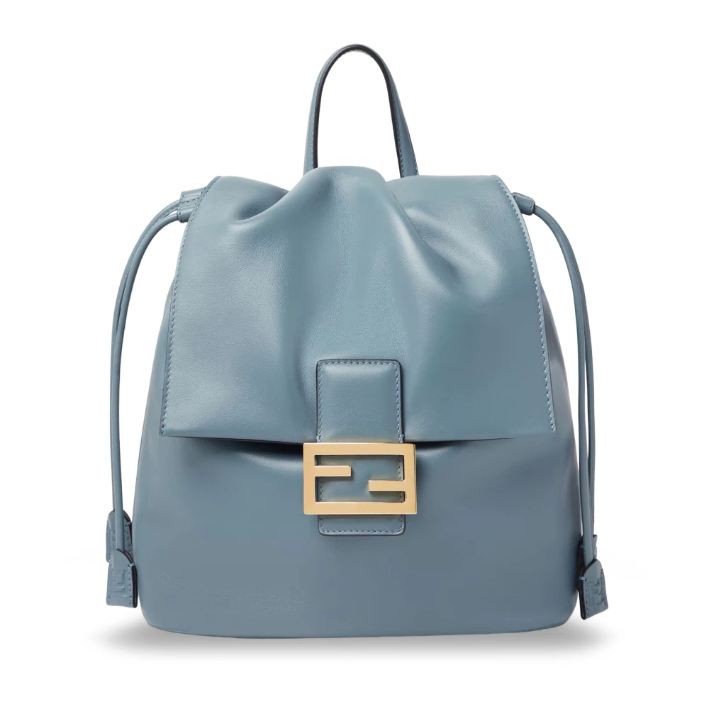 Fendi Women's Blue Backpack - Backpacks - One Size - Bags