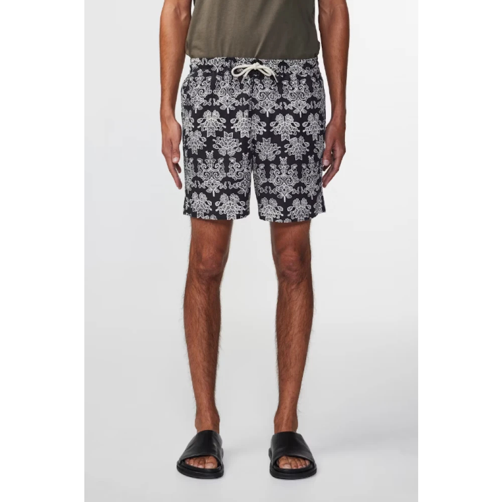 Nn07 Klassieke Gregor Shorts met Koord Multicolor Heren