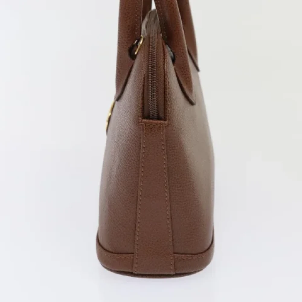 Burberry Vintage Pre-owned Leather handbags Brown Dames
