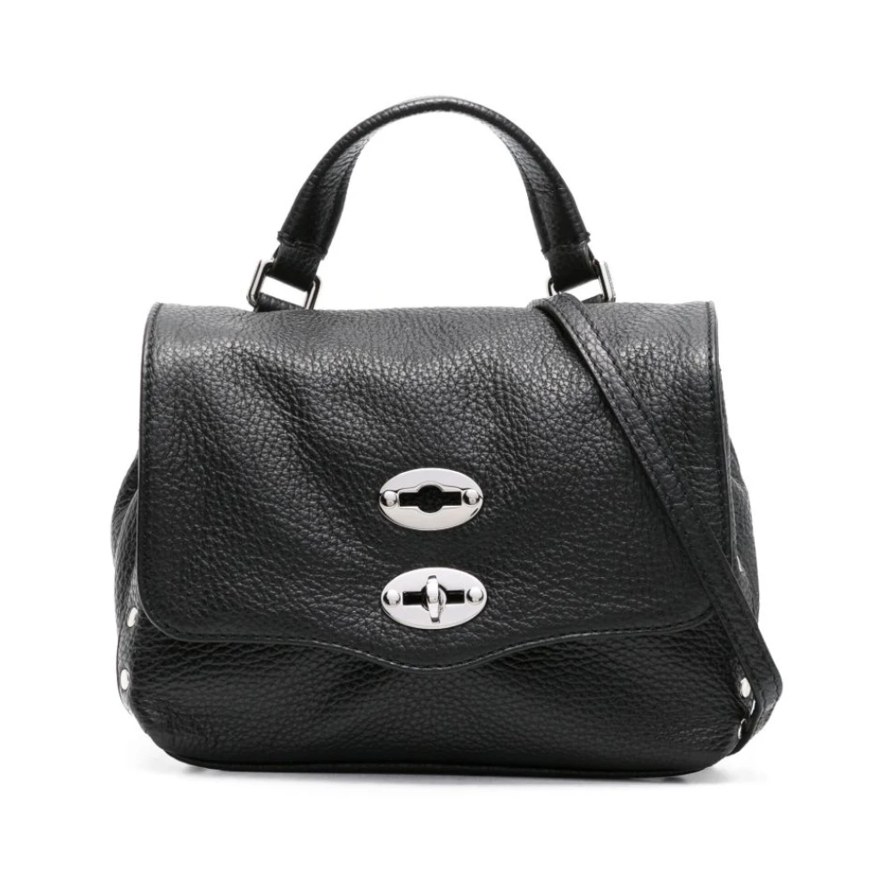 Zanellato Women's Black Postina Daily Baby - Handbags - One Size - Bags
