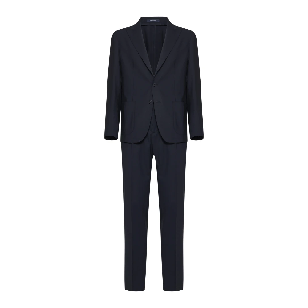 Tagliatore Men's Blue Derrick Tailored Suit - Single Breasted Suits - 2XL - Suits