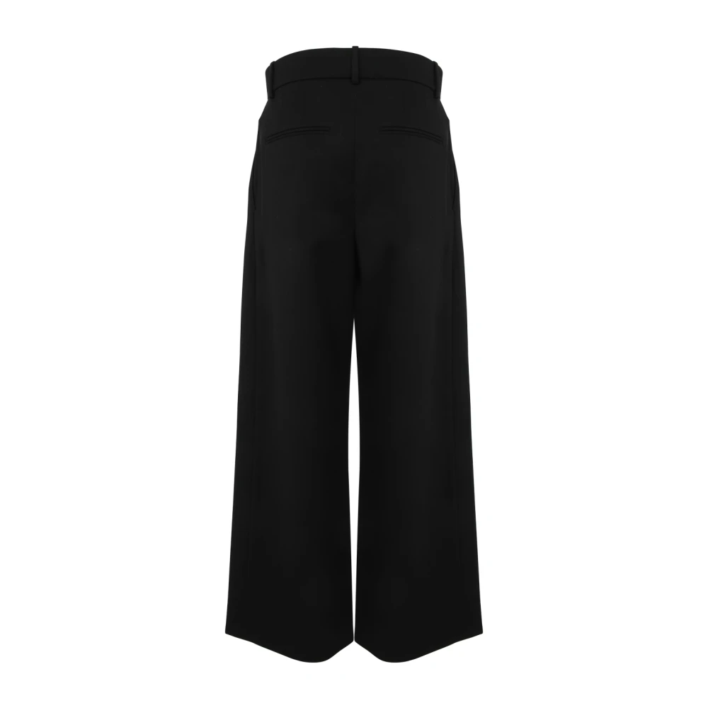 Wardrobe.nyc Zwarte Low Rise Broek Black Dames