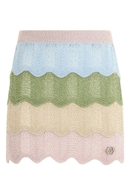 Mini Skirt Color Wave