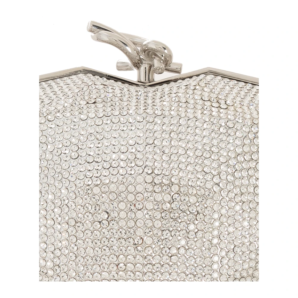 Jimmy Choo Gefacetteerde Hart Schoudertas Gray Dames