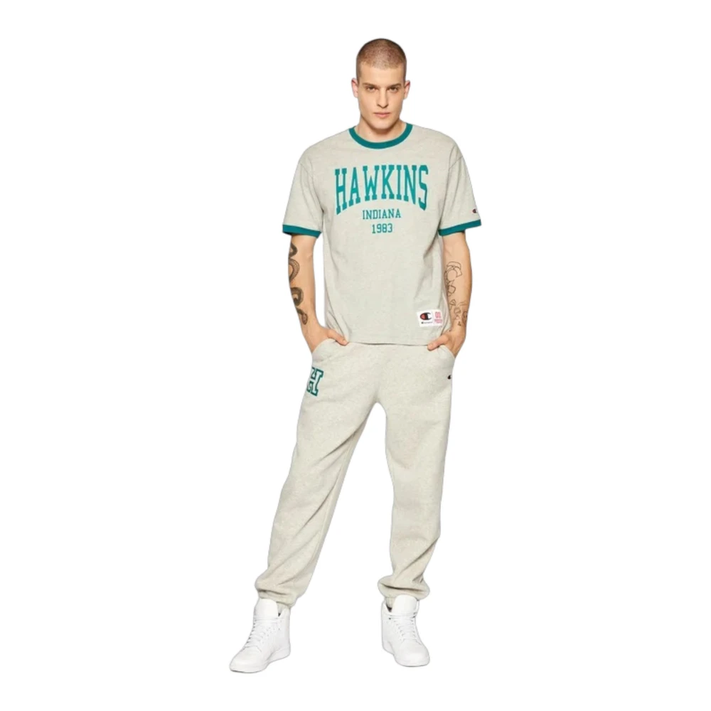 Champion T-Shirts White Heren
