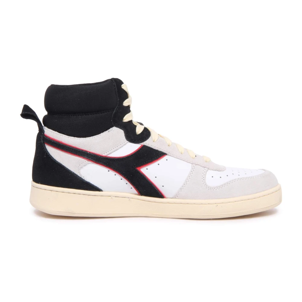 Diadora Magic Basket Mid Suède Schoenen Heren Schoenen Veelkleurig Multicolor