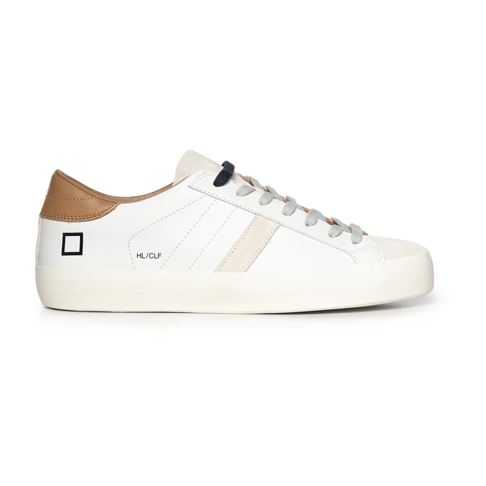 D.a.t.e. Uomo Bianco Scarpe, 42 Eu, New,