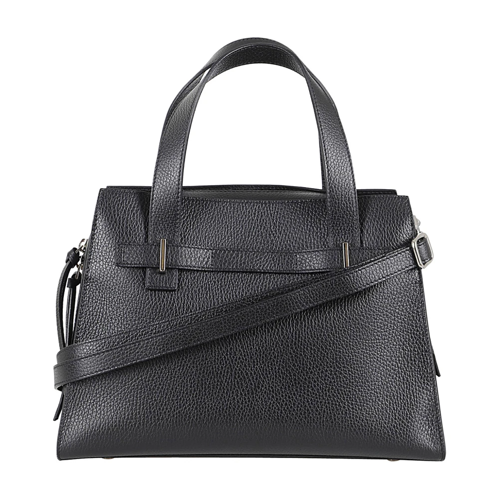 Orciani Elegante Handtas Posh Medium Sense Black Dames