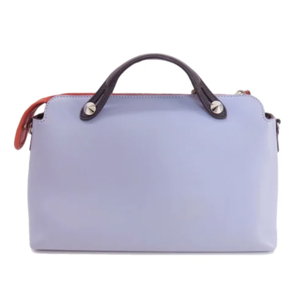 Fendi Vintage Pre-owned Fabric handbags Purple Dames