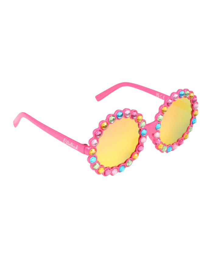 lunettes-de-soleil-fuchsia-pailletees-avec-etui