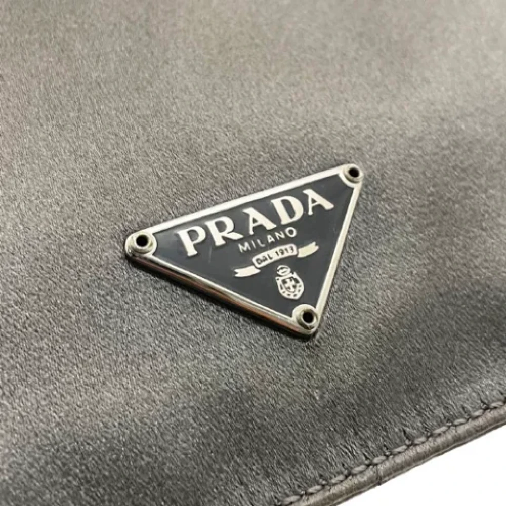 Prada Vintage Pre-owned Fabric prada-bags Black Dames