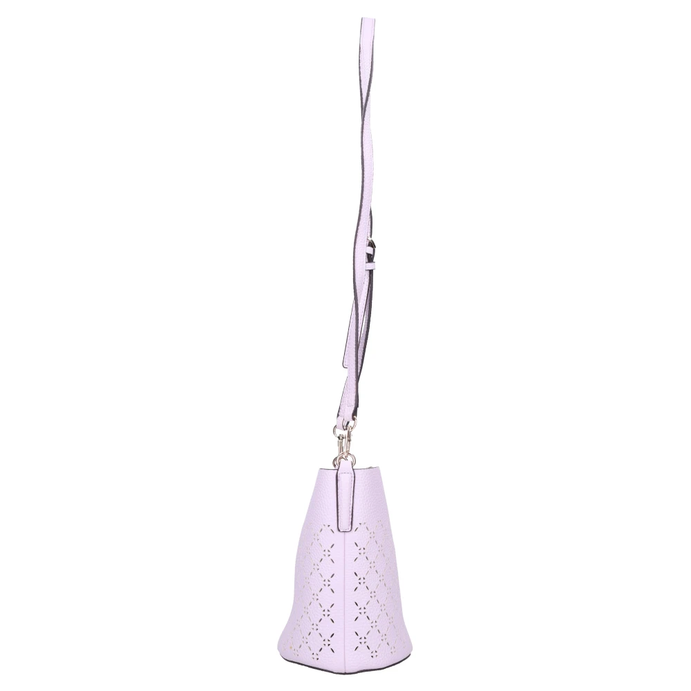 Guess Eco-leren Bucket Bag Pink Dames